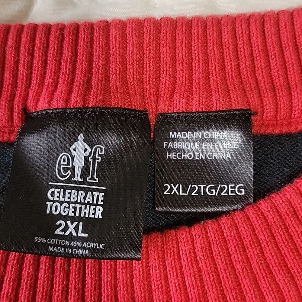 ELF Christmas Sweater Unisex 2XL - Picture 8 of 9